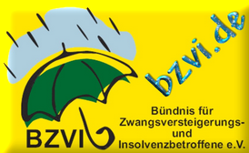 Bündnis für Zwangsversteigerungs- und Insolvenzbetroffene e.V. BZVI-Logo